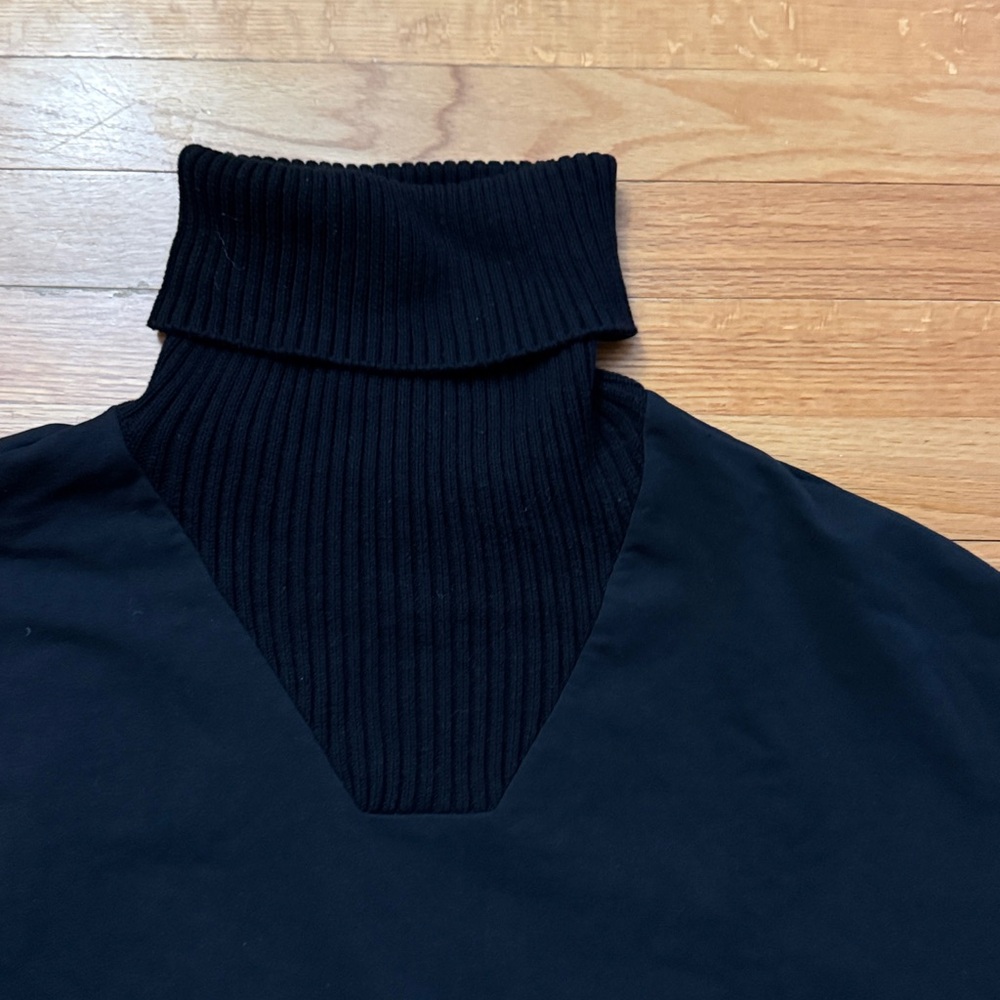 Varley Britannia Turtleneck Sweatshirt In Black Size S - Picture 4 of 7